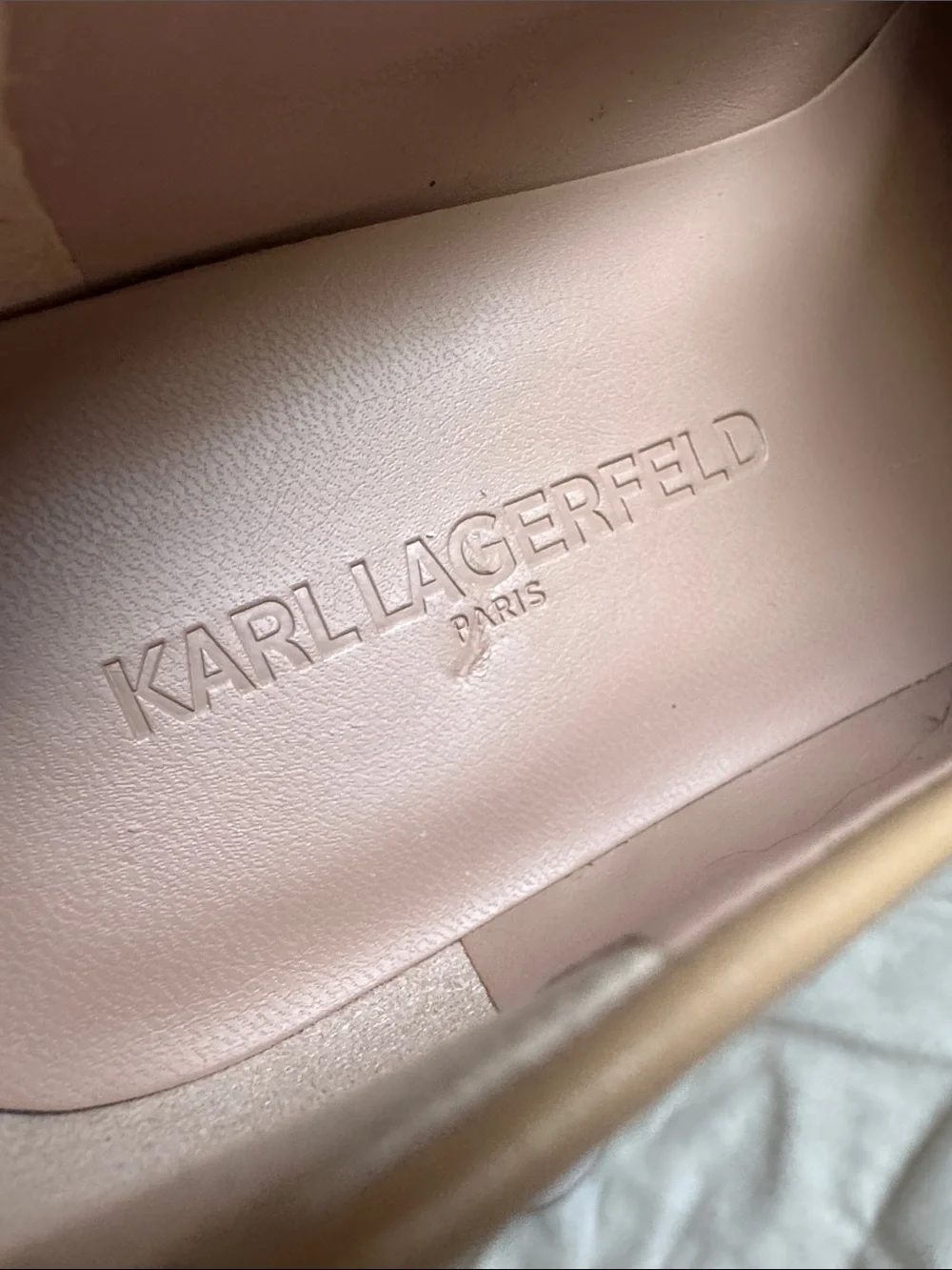 Karl Lagerfeld chic slip